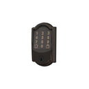 Schlage Encode Smart Wi-Fi Deadbolt with Century Trim in Matte Black