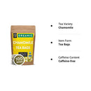 FGO Organic Green Tea, Eco-Conscious Tea Bags, 100 Count