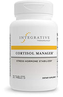 Integrative Therapeutics - Cortisol Manager - Supplement with Ashwagandha and L-Theanine - Supports Relaxation & Calm* - 30 Tablets