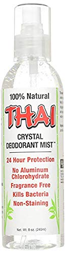 Thai Deodorant Stone Crystal Mist Natural Deodorant Spray 8 oz. Bundle, Pack of 2