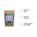 FGO Organic Green Tea, Eco-Conscious Tea Bags, 100 Count