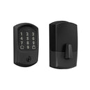 Schlage Encode Smart Wi-Fi Deadbolt with Century Trim in Matte Black