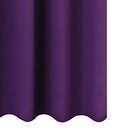 LEMOMO Blackout Curtains 52 x 84 inch/Black Set of 2 Panels/Thermal Insulated Room Darkening Bedroom Curtains