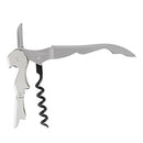 True TrueTap Double Hinged Waiter’s Corkscrew, Matte Black Bottle Opener with Foil Cutter, Wine Key
