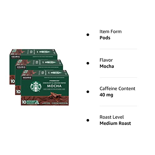 Starbucks K-Cup Coffee Pods—Caramel Flavored Coffee—100% Arabica—1 box (40 pods)