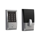 Schlage Encode Smart Wi-Fi Deadbolt with Century Trim in Matte Black