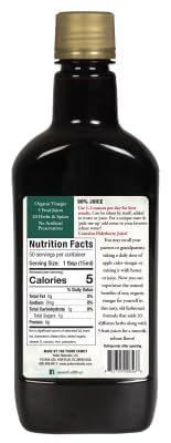 Yoder’s Good Health Recipe Apple Cider Vinegar Liquid Complex, 25 oz., Amish Harvest Herbal Tonic with Elderberry Juice, Organic Wildcrafted Herbs, Raw Detoxifying Antioxidants