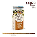 New England Coffee Hazelnut Crème Medium Roast Ground Coffee, 11oz Bag (Pack of 3)