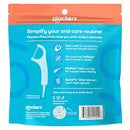 Plackers Twin-Line Dental Flossers, Advanced Whitening and Dual Action Flossing System, Easy Storage, Super Tuffloss, 2X The Clean, Cool Mint Flavor, 600 Count (Pack of 4)