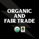 Death Wish Coffee Co., Organic and Fair Trade Dark Roast Ground Coffee, 16 oz