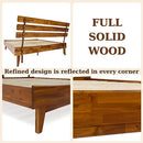 Bme Caden Solid Wood Nightstand/Side Table/End Table, Fully Assembled, with 1-Drawer for Mid Century Bedroom and Living Room, Caramel