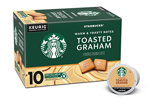 Starbucks K-Cup Coffee Pods—Caramel Flavored Coffee—100% Arabica—1 box (40 pods)