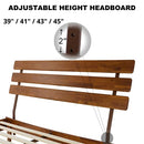 Bme Caden Solid Wood Nightstand/Side Table/End Table, Fully Assembled, with 1-Drawer for Mid Century Bedroom and Living Room, Caramel