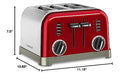 Cuisinart CPT-160 Metal Classic 2-Slice Toaster, Brushed Stainless