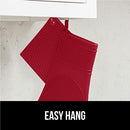 Gorilla Grip Heat and Slip Resistant Silicone Oven Mitts Set, Soft Cotton Lining, Waterproof, BPA-Free, Long Flexible Thick Gloves for Cooking, Kitchen Mitt Potholders, 12.5 in, Black