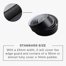 Pickleball Paddle Edge Guard Tape (Burgandy, Narrow)