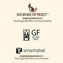 New England Coffee Hazelnut Crème Medium Roast Ground Coffee, 11oz Bag (Pack of 3)