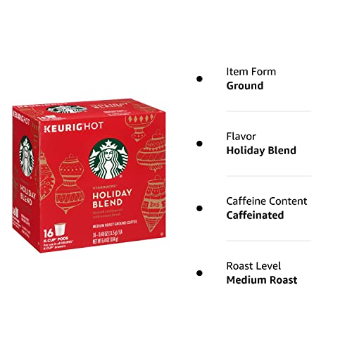 Starbucks K-Cup Coffee Pods—Caramel Flavored Coffee—100% Arabica—1 box (40 pods)