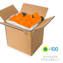 Franklin Sports Outdoor- X-40 Pickleball Balls - USA Pickleball (USAPA) Approved - 3 Pack Outside Pickleballs - Optic Yellow - US Open Ball