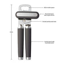 KitchenAid Classic Multifunction Can Opener / Bottle Opener, 8.34-Inch, Black