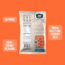 LesserEvil Himalayan Pink Salt Organic Popcorn, Premium Quality, Minimally Processed, No Vegetable Oil, 0.46 Oz, Pack of 24