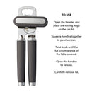 KitchenAid Classic Multifunction Can Opener / Bottle Opener, 8.34-Inch, Black
