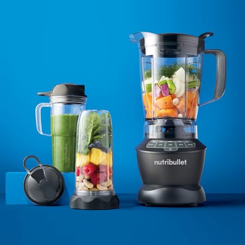 nutribullet Full-Size Blender Combo 1200W –Matte Black