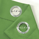 LEMOMO Blackout Curtains 52 x 84 inch/Black Set of 2 Panels/Thermal Insulated Room Darkening Bedroom Curtains