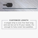 Pickleball Paddle Edge Guard Tape (Burgandy, Narrow)