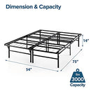 ZINUS 6 Inch Green Tea Memory Foam Mattress, Fiberglass Free, Patented Custom Contour Support, Sturdy Base Foam, CertiPUR-US Certified, Bed-in-a-box, Twin, White