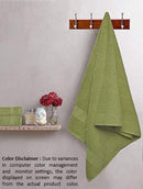 GLAMBURG 8-Piece Towel Set, Contains 2 Oversized Bath Towels 30x54, 2 Hand Towels 16x28, 4 Wash Cloths 13x13 - Quickdry Towel Sets, Ideal for Everyday use, Hotel & Spa - Black