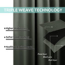 NICETOWN Grey Full Shade Curtain Panels, Pair of Energy Smart & Noise Blocking Out Blackout Drapes for Dining Room Window, Thermal Insulated Guest Room Lined Window Dressing(Gray, 52 x 84 inch)