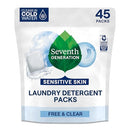 Seventh Generation Laundry Detergent Packs, Lavender, Biobased Deep Clean, EPA Safer Choice Certified, 64 Count