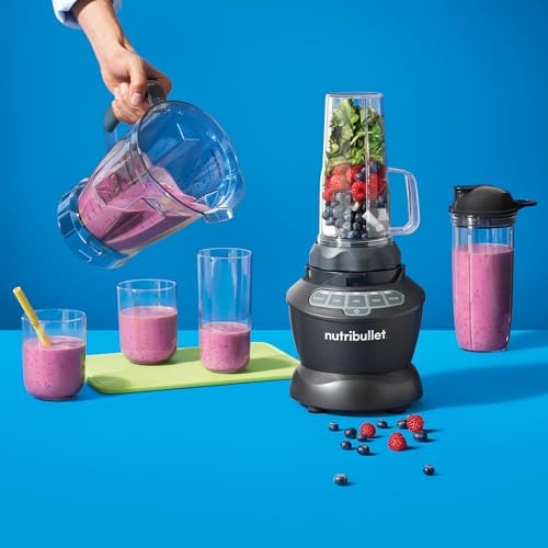 nutribullet Full-Size Blender Combo 1200W –Matte Black