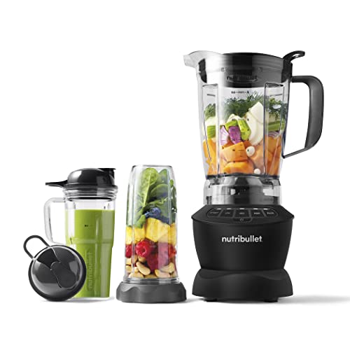 nutribullet Full-Size Blender Combo 1200W –Matte Black