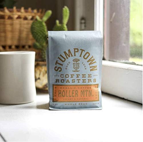 Stumptown Coffee Roasters, Medium Roast Organic Whole Bean Coffee - Holler Mountain 12 Ounce Bag with Flavor Notes of Citrus Zest, Caramel and Hazelnut