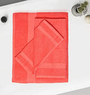 GLAMBURG 8-Piece Towel Set, Contains 2 Oversized Bath Towels 30x54, 2 Hand Towels 16x28, 4 Wash Cloths 13x13 - Quickdry Towel Sets, Ideal for Everyday use, Hotel & Spa - Black