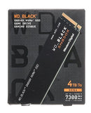 WD_BLACK 1TB SN850X NVMe Internal Gaming Solid State Drive with Heatsink - Works with Playstation 5, Gen4 PCIe, M.2 2280, Up to 7,300 MB/s - WDS100T2XHE