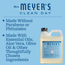 MRS. MEYER'S CLEAN DAY Liquid Hand Soap Refill, Cruelty Free and Biodegradable Formula, Lavender Scent, 33 Fl Oz (Pack of 1)