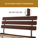 Bme Caden Solid Wood Nightstand/Side Table/End Table, Fully Assembled, with 1-Drawer for Mid Century Bedroom and Living Room, Caramel