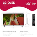 LG 77-Inch Class OLED B4 Series Smart TV 4K Processor Flat Screen with Magic Remote AI-Powered with Alexa Built-in (OLED77B4PUA, 2024)