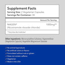 TRU NIAGEN PRO 1000mg | Patented Nicotinamide Riboside NAD+ Supplement | NR Supports Cellular Energy Metabolism & Repair, Vitality, Healthy Aging of Heart, Brain & Muscle (30 Servings)