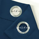 LEMOMO Blackout Curtains 52 x 84 inch/Black Set of 2 Panels/Thermal Insulated Room Darkening Bedroom Curtains