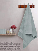 GLAMBURG 8-Piece Towel Set, Contains 2 Oversized Bath Towels 30x54, 2 Hand Towels 16x28, 4 Wash Cloths 13x13 - Quickdry Towel Sets, Ideal for Everyday use, Hotel & Spa - Black