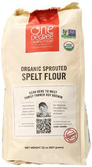 One Degree Organic Foods Sprouted Spelt Flour, 80 Ounce