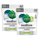 Seventh Generation Laundry Detergent Packs, Lavender, Biobased Deep Clean, EPA Safer Choice Certified, 64 Count