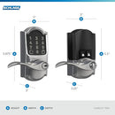 Schlage Encode Smart Wi-Fi Deadbolt with Century Trim in Matte Black