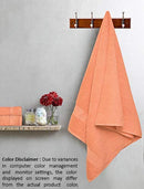 GLAMBURG 8-Piece Towel Set, Contains 2 Oversized Bath Towels 30x54, 2 Hand Towels 16x28, 4 Wash Cloths 13x13 - Quickdry Towel Sets, Ideal for Everyday use, Hotel & Spa - Black