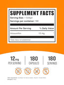 BULKSUPPLEMENTS.COM Astaxanthin 12mg 180 Softgels - Astaxanthin Supplement - Astaxanthin Pills - Antioxidants Supplement - Eye Supplements - 1 Astaxanthin Softgel per Serving (180 Softgels)
