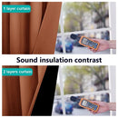 NICETOWN Grey Full Shade Curtain Panels, Pair of Energy Smart & Noise Blocking Out Blackout Drapes for Dining Room Window, Thermal Insulated Guest Room Lined Window Dressing(Gray, 52 x 84 inch)